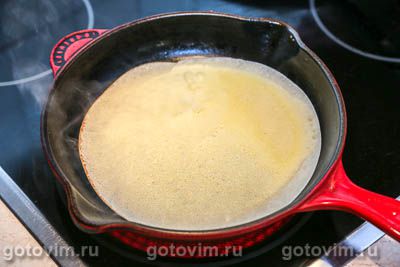 Блины на минералке