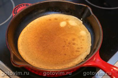 Блины на минералке