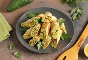 Блины с авокадо