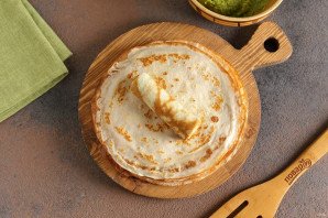 Блины с авокадо