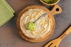 Блины с авокадо