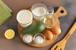 Блины с авокадо