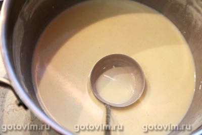 Блины с ветчиной и сыром