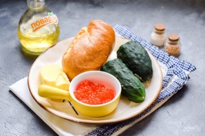 Бутерброды с икрой