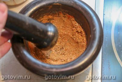 Cвиная грудинка, запеченная с пряной смесью в фольге Cвиная грудинка, запеченная с пряной смесью в фольге