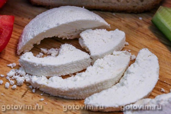 Домашняя фета из кефира Домашняя фета из кефира