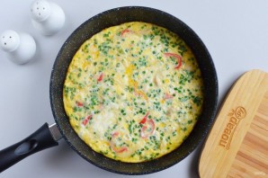 Фриттата с курицей