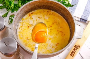 Грузинский суп с мацони