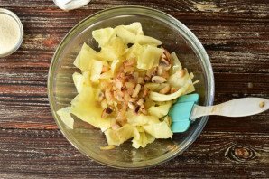 Капустная запеканка с грибами Капустная запеканка с грибами