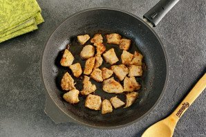 Каша с машем, рисом и мясом