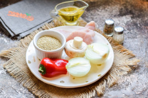 Киноа с индейкой Киноа с индейкой