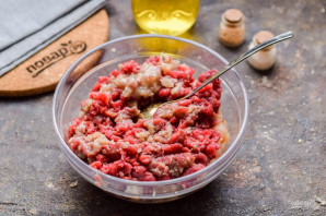 Котлеты из телятины и индейки