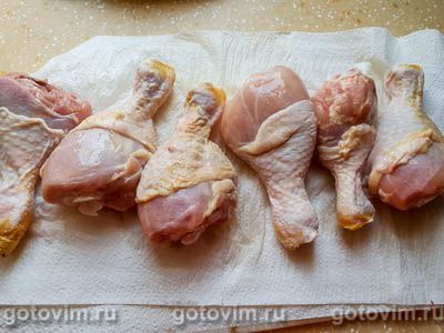 Куриные ножки в духовке, запеченные с чесноком, клюквой и медом Куриные ножки в духовке, запеченные с чесноком, клюквой и медом