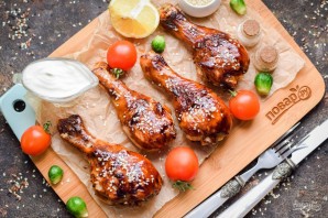Куриные ножки в глазури Куриные ножки в глазури