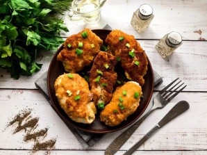 Куриные рулетики с соленым огурцом и сыром Куриные рулетики с соленым огурцом и сыром