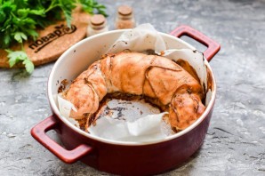 Куриный рулет с черносливом и грибами Куриный рулет с черносливом и грибами