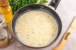 Лосось со шпинатом в сливочном соусе