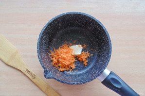 Манная каша с морковью