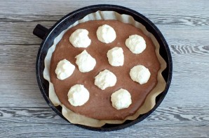 Манник с творожными шариками