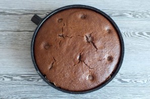 Манник с творожными шариками