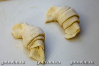 Масляные круассаны из готового теста Масляные круассаны из готового теста