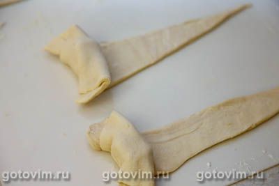 Масляные круассаны из готового теста Масляные круассаны из готового теста