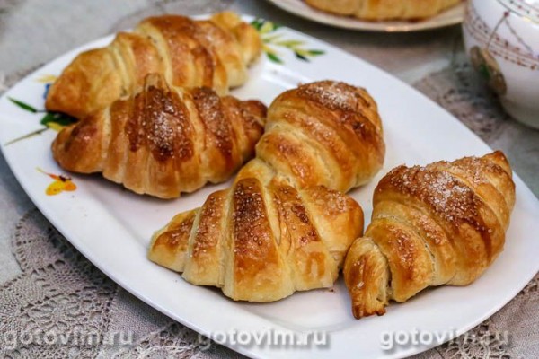 Масляные круассаны из готового теста Масляные круассаны из готового теста