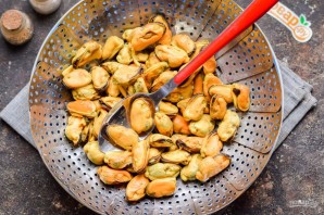 Мидии на пару Мидии на пару