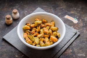 Мидии на пару Мидии на пару