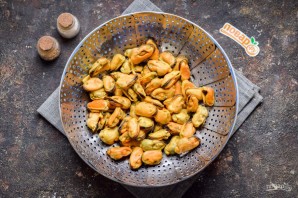 Мидии на пару Мидии на пару