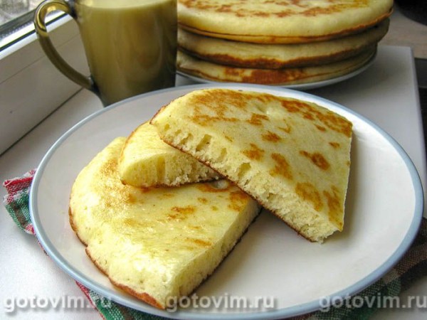 Мордовские блины на манке Мордовские блины на манке