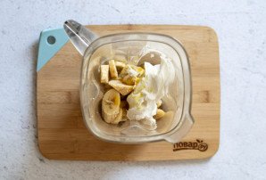 Мороженое из банана и кокосового молока Мороженое из банана и кокосового молока