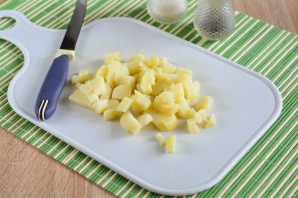 "Оливье" с телятиной