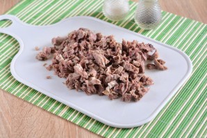 "Оливье" с телятиной