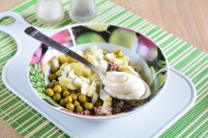 "Оливье" с телятиной