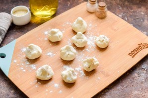 Оливки в слоеном тесте