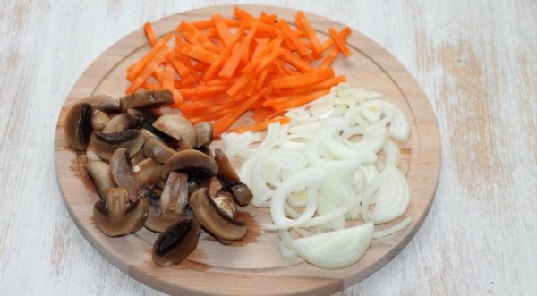 Овощной суп-пюре с грибной начинкой , пошаговый рецепт с фото Овощной суп-пюре с грибной начинкой , пошаговый рецепт с фото