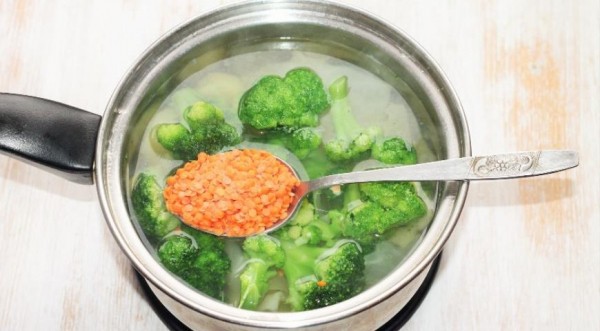 Овощной суп-пюре с грибной начинкой , пошаговый рецепт с фото Овощной суп-пюре с грибной начинкой , пошаговый рецепт с фото