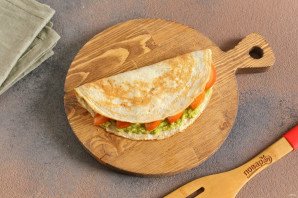 Овсяноблин с авокадо