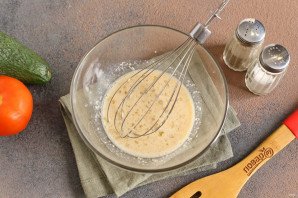 Овсяноблин с авокадо