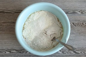 Перепечи с капустой и фаршем