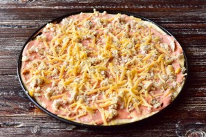 Пицца "Ташир" в домашних условиях Пицца "Ташир" в домашних условиях