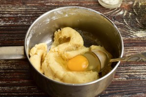 Профитроли с куриной печенью