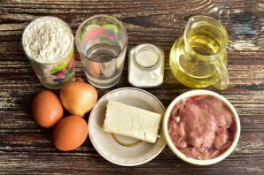 Профитроли с куриной печенью