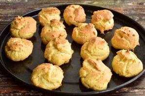 Профитроли с куриной печенью