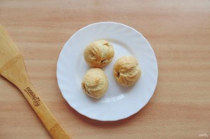 Профитроли с селедкой