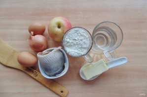 Профитроли с селедкой