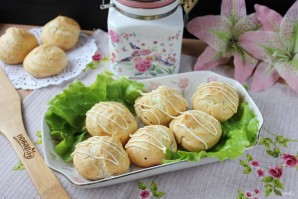 Профитроли с селедкой