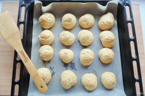 Профитроли с селедкой