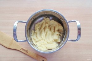 Профитроли с селедкой